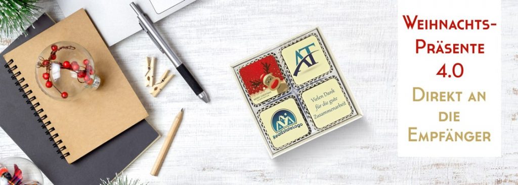 Weihnachtspräsente für Ihre Kunden und Mitarbeiter im Home-Office