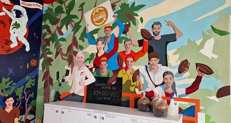 Der Chocolate Bonus ist ein wichtiger Bestandteil des Cacao-Trace-Programms